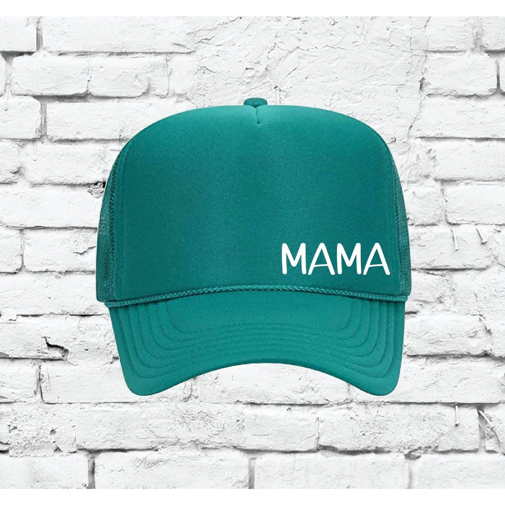 Mama Custom Trucker Hat Funny Party Snapback